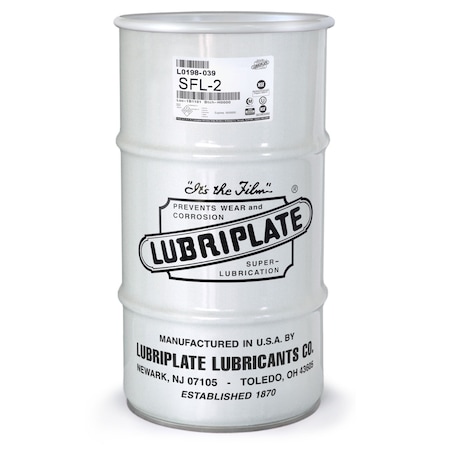 Lubriplate Sfl-2, 1/4 Drum, Synthetic H-1 Food Grade Multi-Purpose Grease L0198-039
